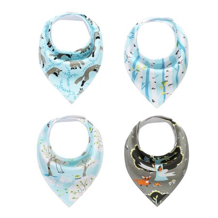 Bibs, Maternal and Child Supplies Stain Proof Bibs Towel Printed Triangle for Baby Shower Towel