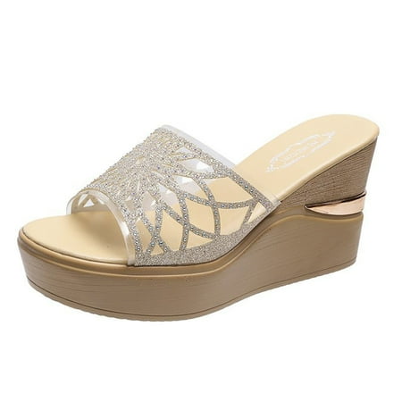 knqrhpse slippers for women Summer Fashion Wedges Open Toe Beach Shoes Roman Sandals womens slippers house slippers for women
knqrhpse slippers for women Summer Fashion Wedges Open Toe Beach Shoes Roman Sandals womens slippers house slippers for women