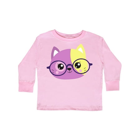 Inktastic Hipster Cat Cat With Glasses Purple Cat Gift Toddler Boy or Toddler Girl Long Sleeve T-Shirt
Inktastic Hipster Cat Cat With Glasses Purple Cat Gift Toddler Boy or Toddler Girl Long Sleeve T-Shirt