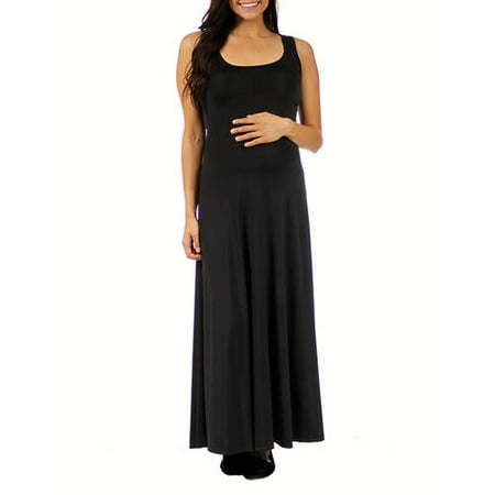 24/7 Maternity Women s Scoop-Neck Tank Maxi Dress