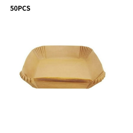 FANJIE 50Pcs Air Fryer Disposable Paper Liner Non-Stick Baking Parchment Paper Liners Brown
FANJIE 50Pcs Air Fryer Disposable Paper Liner Non-Stick Baking Parchment Paper Liners Brown