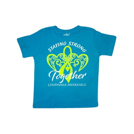 Inktastic Lymphoma Awareness Staying Strong Together Gift Toddler Boy or Toddler Girl T-Shirt
Inktastic Lymphoma Awareness Staying Strong Together Gift Toddler Boy or Toddler Girl T-Shirt