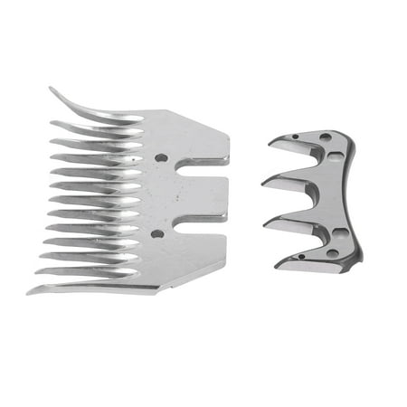Sheep Shears Blade 13 Teeth Curved Wool Cutter Blades For Grooming
