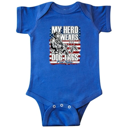 Inktastic Military Proud Nephew of Soldier USA Flag Gift Baby Boy Bodysuit