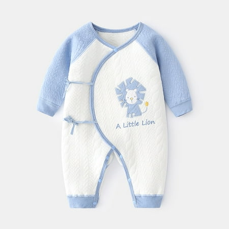 Yidarton Baby Warm Jumpsuit Baby Cotton-padded Newborn Clothes Autumn And Winter Ha Clothes Boneless Climbing Clothes Newborn Blue
Yidarton Baby Warm Jumpsuit Baby Cotton-padded Newborn Clothes Autumn And Winter Ha Clothes Boneless Climbing Clothes Newborn Blue