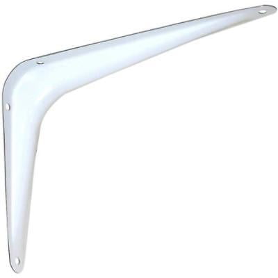 12 x14 White Steel Shelf Bracket 4PK