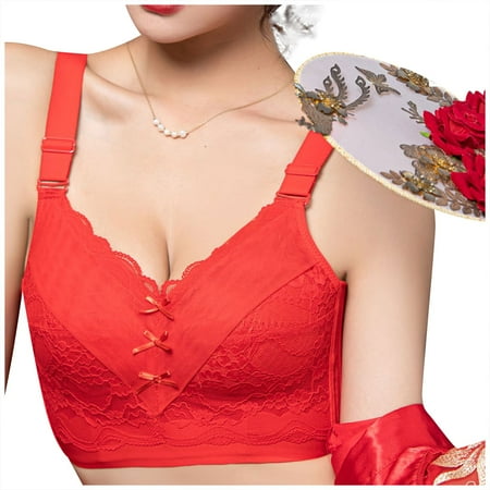 Knosfe Embroidered Sexy Wireless Bra for Women Full-Coverage Eyelash Bras Women s Comfort Lightly Bralette
Knosfe Embroidered Sexy Wireless Bra for Women Full-Coverage Eyelash Bras Women s Comfort Lightly Bralette