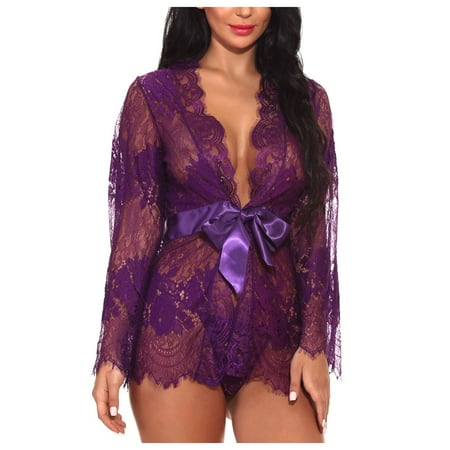 BIZIZA Eyelash Chemise for Women Nightgown Lace Nightdress Sexy Lingerie Plus Size Babydoll Purple XXL
BIZIZA Eyelash Chemise for Women Nightgown Lace Nightdress Sexy Lingerie Plus Size Babydoll Purple XXL