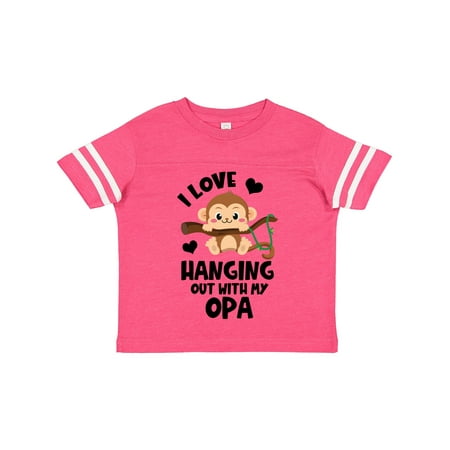 Inktastic Monkey I Love Hanging out with My Opa Gift Toddler Boy or Toddler Girl T-Shirt
Inktastic Monkey I Love Hanging out with My Opa Gift Toddler Boy or Toddler Girl T-Shirt