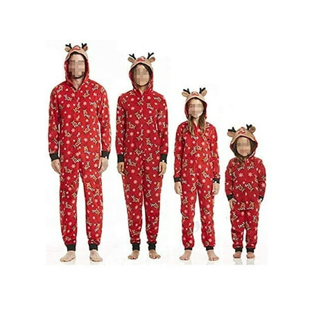 wybzd Family Matching Hoodie Pajamas Reindeer Romper Long Sleeve One-Piece Christmas Pajamas Sets
wybzd Family Matching Hoodie Pajamas Reindeer Romper Long Sleeve One-Piece Christmas Pajamas Sets