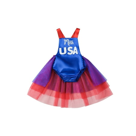 Binpure Baby Girl s Romper Wide Strap Sleeveless Letter Printing One Piece Tutu Romper Independence Day Gift
Binpure Baby Girl s Romper Wide Strap Sleeveless Letter Printing One Piece Tutu Romper Independence Day Gift