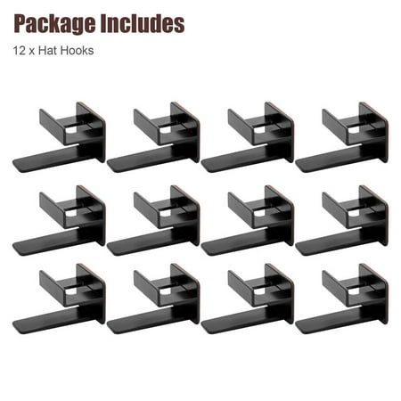 JINGT Baseball Cap Hat Rack Wall Door Hanger Holder Storage Organize 12 Hooks Adhesive
JINGT Baseball Cap Hat Rack Wall Door Hanger Holder Storage Organize 12 Hooks Adhesive