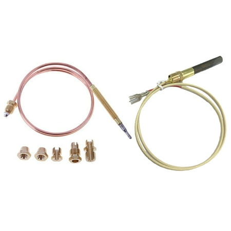 Temperature Sensor Thermopile Thermocouple High Temperature Resistant for Gas Fireplace Heater Fittings
Temperature Sensor Thermopile Thermocouple High Temperature Resistant for Gas Fireplace Heater Fittings