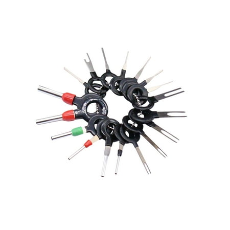 Moocorvic 18Pcs Set Pin Ejector Wire Kit Extractor Auto Terminal Removal Connector
Moocorvic 18Pcs Set Pin Ejector Wire Kit Extractor Auto Terminal Removal Connector