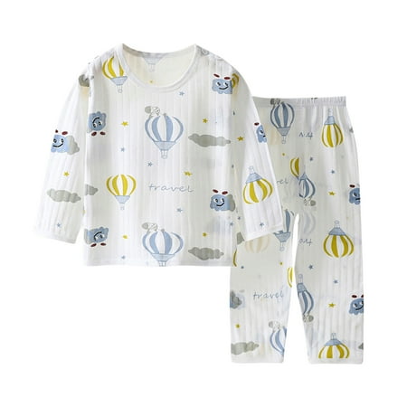 ZCFZJW Cute Baby Two Piece Loungewear Set Summer Casual Kids Boys Girls Long Sleeve Cartoon Pattern Print T-Shirts and Long Pants Thin Air-conditioned Clothing Outfits #02-Yellow 12-13 Years
ZCFZJW Cute Baby Two Piece Loungewear Set Summer Casual Kids Boys Girls Long Sleeve Cartoon Pattern Print T-Shirts and Long Pants Thin Air-conditioned Clothing Outfits #02-Yellow 12-13 Years