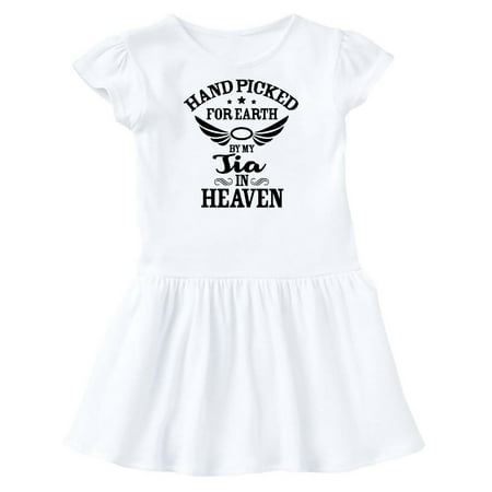 Inktastic Handpicked for Earth By My Tia in Heaven with Angel WIngs Gift Toddler Girl Dress
Inktastic Handpicked for Earth By My Tia in Heaven with Angel WIngs Gift Toddler Girl Dress