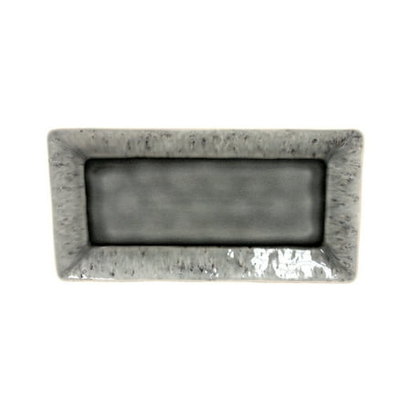 Madeira Grey Rect. tray large