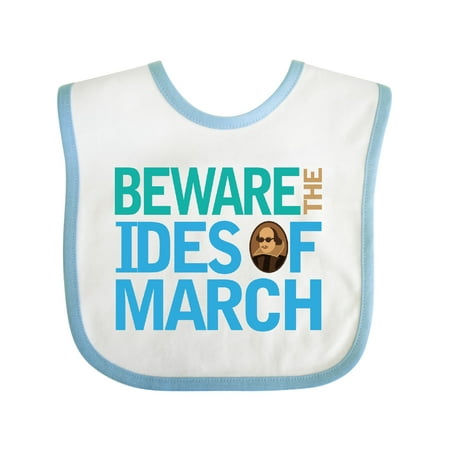 Inktastic Julius Caesar Ides of March Gift Baby Boy or Baby Girl Bib