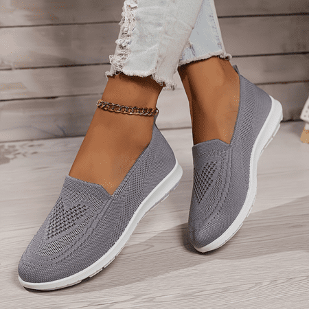 SHZGXYC Breathable Lightweight SoftWalk Women‘s Low-Top Knitted Sneakers - Comfortable Slip-On Design with Synthetic Leather Sole - Perfect Walking Shoes for Spring Season
SHZGXYC Breathable Lightweight SoftWalk Women‘s Low-Top Knitted Sneakers - Comfortable Slip-On Design with Synthetic Leather Sole - Perfect Walking Shoes for Spring Season