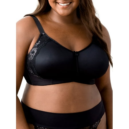 Women s Elila 1903 Microfiber & Lace Molded Softcup Wireless Bra (Black 42H)
Women s Elila 1903 Microfiber & Lace Molded Softcup Wireless Bra (Black 42H)