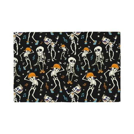 Placemats Set of 6 Dancing Skeleton Party Place mats for Dining Table Indoor/Outdoor Cute Heat Resistant Washable Table Mats(18 x 12 )
Placemats Set of 6 Dancing Skeleton Party Place mats for Dining Table Indoor/Outdoor Cute Heat Resistant Washable Table Mats(18 x 12 )