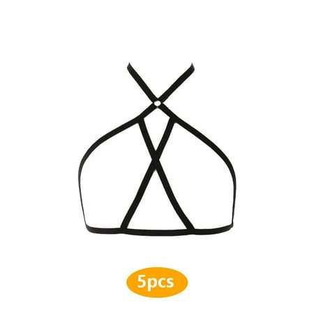 5pcs Lingerie Elasticity Cupless Romantic Air Strappy Firmness Passionate Mysterious Sweet Gift Unique Design Women Harness Bra
5pcs Lingerie Elasticity Cupless Romantic Air Strappy Firmness Passionate Mysterious Sweet Gift Unique Design Women Harness Bra