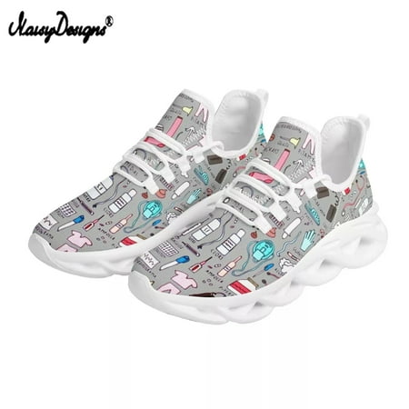 Noisydesigns Medicine Pattern Ladies Flat Shoes Paramedic Lightweight Comfort Platform Mesh Sneakers Outdoor Running Shoes 2024
Noisydesigns Medicine Pattern Ladies Flat Shoes Paramedic Lightweight Comfort Platform Mesh Sneakers Outdoor Running Shoes 2024