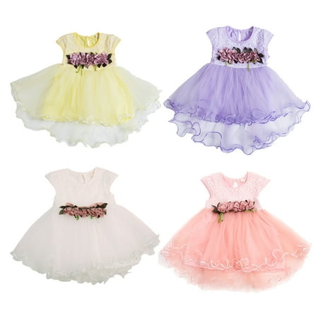 Baby Girls Lace Dress Princess Toddler Infant Kids Sleeveless Ruffle Ball Gown Mesh Multi-Layer 3D Flower Tutu Tulle Dress Party
Baby Girls Lace Dress Princess Toddler Infant Kids Sleeveless Ruffle Ball Gown Mesh Multi-Layer 3D Flower Tutu Tulle Dress Party
