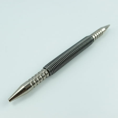 Hammerless Center Punch Spring Loaded Double Ended Multipurpose Hammerless Spring Nail Setter Punch for Door Pin Removal Small
Hammerless Center Punch Spring Loaded Double Ended Multipurpose Hammerless Spring Nail Setter Punch for Door Pin Removal Small