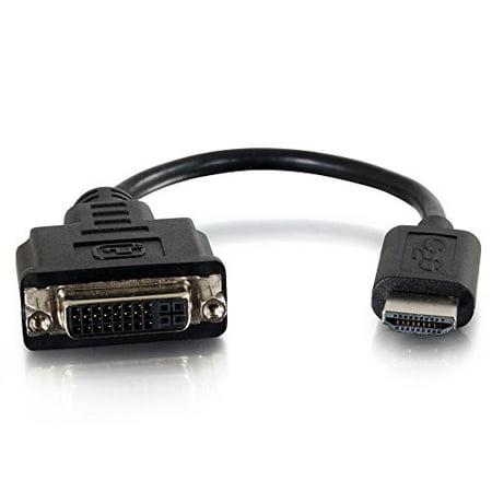 C2g Hdmi Male To Single Link Dvi-d Female Adapter Converter Dongle - Hdmi\/dvi-d For Video Device, Notebook, Monitor - 8\
