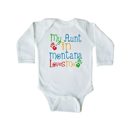 Inktastic My Aunt in Montana Loves Me Gift Baby Boy or Baby Girl Long Sleeve Bodysuit
Inktastic My Aunt in Montana Loves Me Gift Baby Boy or Baby Girl Long Sleeve Bodysuit