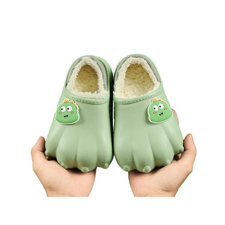Harsuny Unisex Slipper Fuzzy Slippers Cute Girls Slippers Non-Slip Indoor Shoes Kids Home Shoes