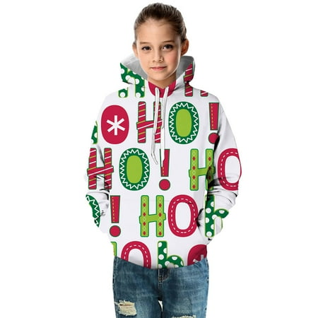 Hoodies for Teen Girls Little Boys Girls Kids Hooded Unisex Sweatshirt 3D Christmas Letter Printed Pullover Hoodie for Girls Boys With Pocket Hoodies for Boys(Color:Green Size:9-10 Years)
Hoodies for Teen Girls Little Boys Girls Kids Hooded Unisex Sweatshirt 3D Christmas Letter Printed Pullover Hoodie for Girls Boys With Pocket Hoodies for Boys(Color:Green Size:9-10 Years)