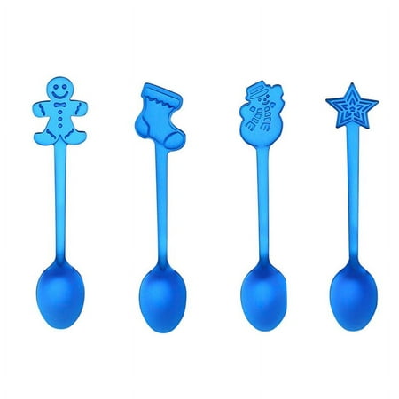 VEAREAR Spoon 4Pcs Christmas Stainless Steel Coffee Tea Mixing Spoons Dessert Snacks Tableware
VEAREAR Spoon 4Pcs Christmas Stainless Steel Coffee Tea Mixing Spoons Dessert Snacks Tableware