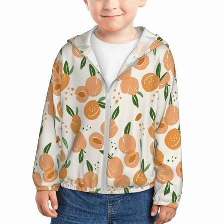 Vsdgher Peaches Kids Sun Protection Hoodie with Zip Rash Guard Tops Children s Long Sleeve Sun Protection Clothing - 4 Years
Vsdgher Peaches Kids Sun Protection Hoodie with Zip Rash Guard Tops Children s Long Sleeve Sun Protection Clothing - 4 Years