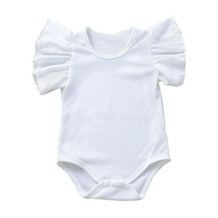 TUOBARR Newborn Romper Clothes Set Baby Girl Cotton Short Sleeve Kids Infant Bodysuit White (0-18Months)
TUOBARR Newborn Romper Clothes Set Baby Girl Cotton Short Sleeve Kids Infant Bodysuit White (0-18Months)
