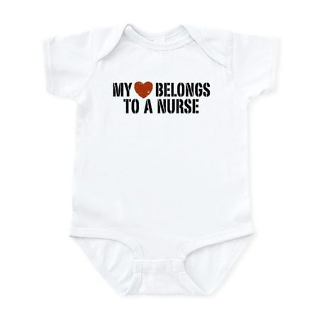 CafePress - My Heart Belongs To A Nurse Infant Bodysuit - Baby Light Bodysuit Size Newborn - 24 Months
CafePress - My Heart Belongs To A Nurse Infant Bodysuit - Baby Light Bodysuit Size Newborn - 24 Months