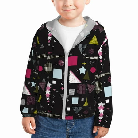 Sun Hoodie for Kids colorful geometry Long Sleeve Swim Fishing Shirts Sun Protection Zip Up Jacket Clothing Athletic Hoodie
Sun Hoodie for Kids colorful geometry Long Sleeve Swim Fishing Shirts Sun Protection Zip Up Jacket Clothing Athletic Hoodie