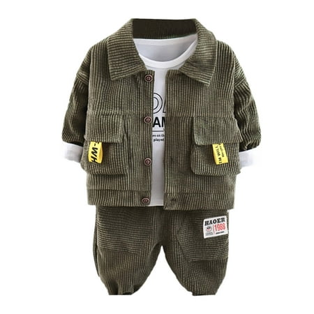 Baby Boy Outfits Warm Trendy Long Sleeve Sweatshirt Coat and Trousers 3pcs Baby Boys Casual Outfit Sets Size 6-12 M
Baby Boy Outfits Warm Trendy Long Sleeve Sweatshirt Coat and Trousers 3pcs Baby Boys Casual Outfit Sets Size 6-12 M
