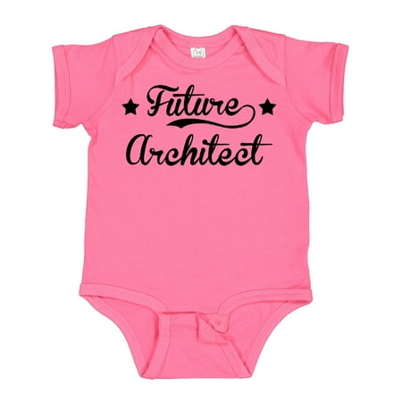 Inktastic Future Architect Gift Baby Boy or Baby Girl Bodysuit