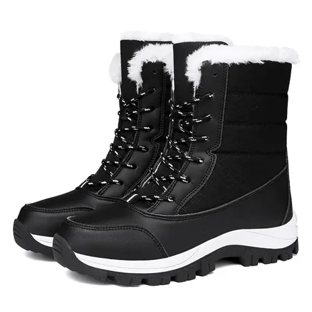 Women‘s Two Tone Color Outdoor Platform Lace Up Snow Boots Winter Warm Fleece Hiking Boots Women‘s Footwear
Women‘s Two Tone Color Outdoor Platform Lace Up Snow Boots Winter Warm Fleece Hiking Boots Women‘s Footwear