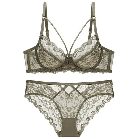 CAICJ98 Lingerie for Women Women s Lace Transparent Hollow Comfortable and Breathable Underwear Set Mans under Ware (Green 95C)
CAICJ98 Lingerie for Women Women s Lace Transparent Hollow Comfortable and Breathable Underwear Set Mans under Ware (Green 95C)