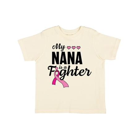 Inktastic Breast Cancer Awareness My Nana is a Fighter Gift Toddler Boy or Toddler Girl T-Shirt
Inktastic Breast Cancer Awareness My Nana is a Fighter Gift Toddler Boy or Toddler Girl T-Shirt
