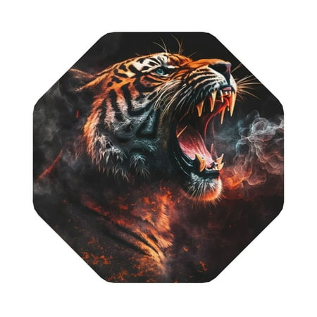 Disketp Cool Tiger Funny Coasters 6 Pcs Leather Coasters with Holder Perfect Housewarming Hostess Gifts Protect Furniture from Water Marks Scratch and Damage
Disketp Cool Tiger Funny Coasters 6 Pcs Leather Coasters with Holder Perfect Housewarming Hostess Gifts Protect Furniture from Water Marks Scratch and Damage