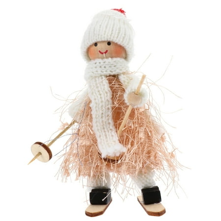 BESTONZON 1pc Xmas Skiing Dolls Adorable Dolls Pendant Christmas Adornment for Home
BESTONZON 1pc Xmas Skiing Dolls Adorable Dolls Pendant Christmas Adornment for Home