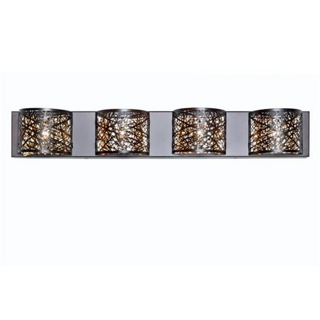 ET2 E21317-10BZ Inca 4 Light Bronze Bath Light Wall Light in Cognac 4.25 in. Without Bulb - 33 in.
ET2 E21317-10BZ Inca 4 Light Bronze Bath Light Wall Light in Cognac 4.25 in. Without Bulb - 33 in.