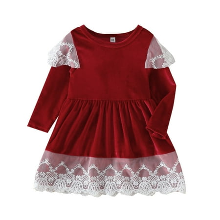 Qufokar Baby Gril mas Cotton Dress 2 Birthday Dress Toddler Girls Long Sleeve Dresses Solid Lace Bowknot Princess Dress Clothes
Qufokar Baby Gril mas Cotton Dress 2 Birthday Dress Toddler Girls Long Sleeve Dresses Solid Lace Bowknot Princess Dress Clothes