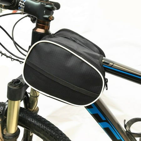 Bicycle Cycling Mountain Bike Frame Front Tube Small Pannier Saddle Pouch Bag
