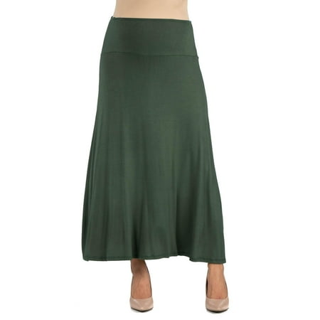 24seven Comfort Apparel Womens Elastic Waist Solid Color Maternity Maxi Skirt M011510 Made in USA
24seven Comfort Apparel Womens Elastic Waist Solid Color Maternity Maxi Skirt M011510 Made in USA