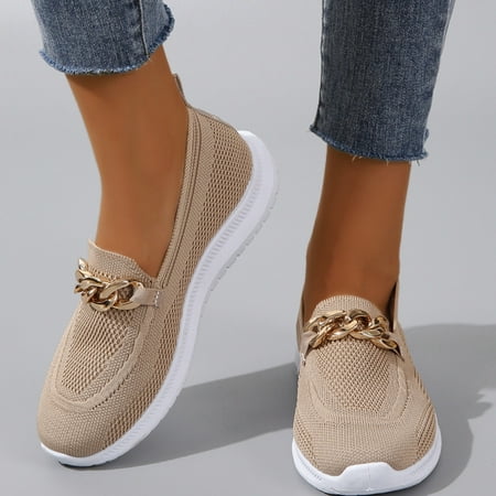 Cathalem Ladies Fashion Solid Color Breathable Mesh Chain Shallow Flat Casual Sports Shoes Sneaker Booties for Women Size 12 Khaki 9
Cathalem Ladies Fashion Solid Color Breathable Mesh Chain Shallow Flat Casual Sports Shoes Sneaker Booties for Women Size 12 Khaki 9